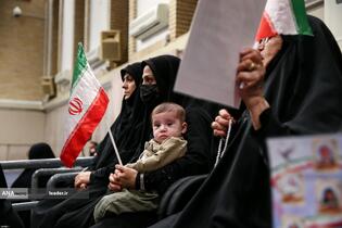 دیدار دانش‌آموزان و دانشجویان با رهبر معظم انقلاب