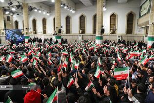 دیدار دانش‌آموزان و دانشجویان با رهبر معظم انقلاب