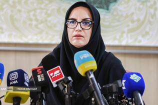 سخنرانی آزاده نظر بلند دبیرکل نهاد کتابخانه های عمومی کشور