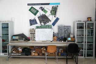 بازدید بیژن رنجبر رییس دانشگاه آزاد اسلامی از دستاورد های علمی و روباتیک دانشگاه آزاد اسلامی واحد یزد