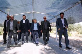 بازدید بیژن رنجبر رییس دانشگاه آزاد اسلامی از دستاورد های علمی و روباتیک دانشگاه آزاد اسلامی واحد یزد