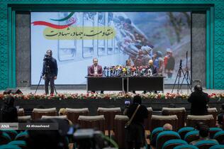 نشست خبری سردار حسین معروفی معاون هماهنگ کننده سازمان بسیج