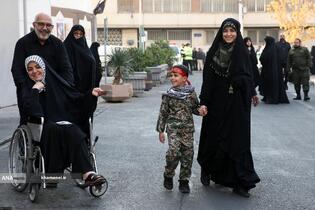 عزاداری ایام شهادت حضرت فاطمةالزهرا(س) با حضور رهبر معظم انقلاب