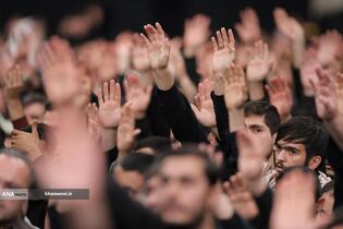 عزاداری ایام شهادت حضرت فاطمةالزهرا(س) با حضور رهبر معظم انقلاب