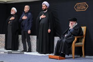 عزاداری ایام شهادت حضرت فاطمةالزهرا(س) با حضور رهبر معظم انقلاب