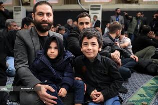 عزاداری ایام شهادت حضرت فاطمةالزهرا(س) با حضور رهبر معظم انقلاب