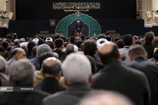 عزاداری ایام شهادت حضرت فاطمةالزهرا(س) با حضور رهبر معظم انقلاب