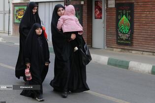 عزاداری ایام شهادت حضرت فاطمةالزهرا(س) با حضور رهبر معظم انقلاب