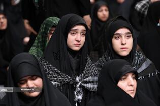 عزاداری ایام شهادت حضرت فاطمةالزهرا(س) با حضور رهبر معظم انقلاب