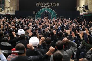 عزاداری ایام شهادت حضرت فاطمةالزهرا(س) با حضور رهبر معظم انقلاب