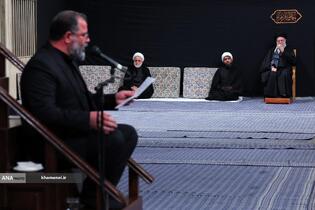 دومین شب عزاداری حضرت فاطمةالزهرا(س) با حضور زهبر م انقلاب