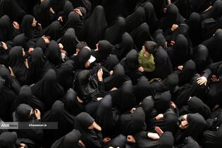 دومین شب عزاداری حضرت فاطمةالزهرا(س) با حضور زهبر م انقلاب