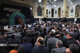 دومین شب عزاداری حضرت فاطمةالزهرا(س) با حضور زهبر م انقلاب