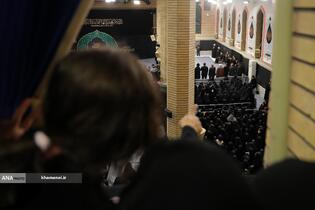 دومین شب عزاداری حضرت فاطمةالزهرا(س) با حضور زهبر م انقلاب