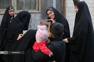 دومین شب عزاداری حضرت فاطمةالزهرا(س) با حضور زهبر م انقلاب