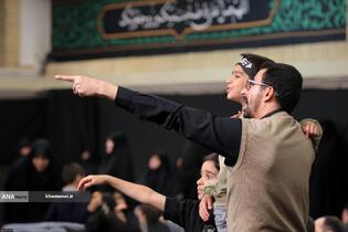 دومین شب عزاداری حضرت فاطمةالزهرا(س) با حضور زهبر م انقلاب