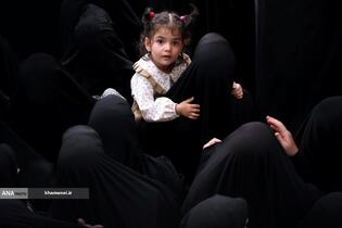 دومین شب عزاداری حضرت فاطمةالزهرا(س) با حضور زهبر م انقلاب
