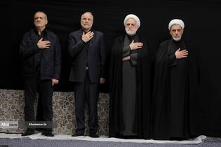 عزاداری شب شهادت حضرت فاطمةالزهرا سلام‌الله‌علیها در حسینیه امام خمینی(ره)