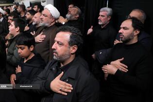 عزاداری شب شهادت حضرت فاطمةالزهرا سلام‌الله‌علیها در حسینیه امام خمینی(ره)