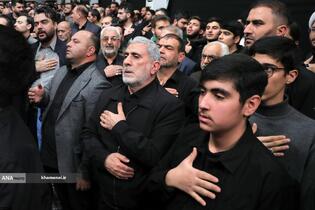 عزاداری شب شهادت حضرت فاطمةالزهرا سلام‌الله‌علیها در حسینیه امام خمینی(ره)