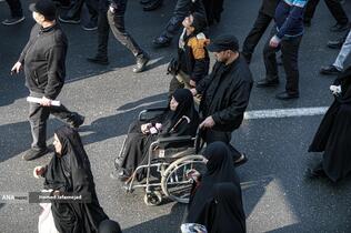 تشییع پیکر مطهر 100 شهید گمنام - معراج شهدا