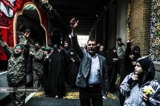 تشییع پیکر مطهر 100 شهید گمنام - معراج شهدا