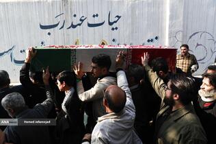 تشییع پیکر مطهر 100 شهید گمنام - معراج شهدا