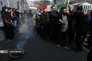 تشییع پیکر مطهر 100 شهید گمنام - معراج شهدا