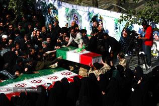 تشییع پیکر مطهر 100 شهید گمنام - معراج شهدا