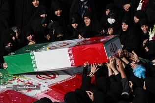 تشییع پیکر مطهر 100 شهید گمنام - معراج شهدا