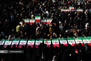 تشییع پیکر مطهر 100 شهید گمنام - معراج شهدا