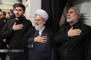 عزاداری شام شهادت حضرت فاطمه(س) با حضور رهبر معظم انقلاب