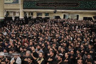 عزاداری شام شهادت حضرت فاطمه(س) با حضور رهبر معظم انقلاب