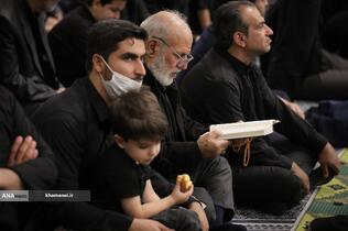 عزاداری شام شهادت حضرت فاطمه(س) با حضور رهبر معظم انقلاب