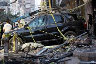 حمله رژیم صهیونیستی به بیروت