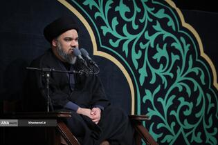 آخرین شب عزاداری شهادت حضرت زهرا(س) در حسینیه امام خمینی(ره)