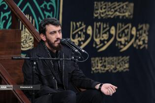 آخرین شب عزاداری شهادت حضرت زهرا(س) در حسینیه امام خمینی(ره)