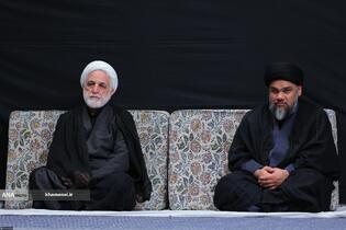 آخرین شب عزاداری شهادت حضرت زهرا(س) در حسینیه امام خمینی(ره)