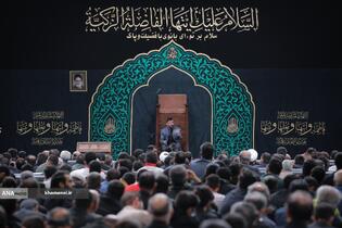 آخرین شب عزاداری شهادت حضرت زهرا(س) در حسینیه امام خمینی(ره)