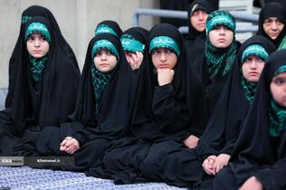 مراسم روز بسیج در حسینیه امام خمینی(ره)