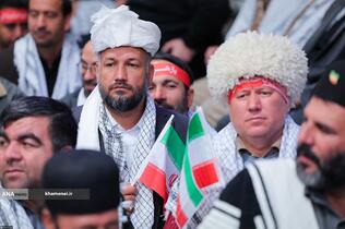 مراسم روز بسیج در حسینیه امام خمینی(ره)