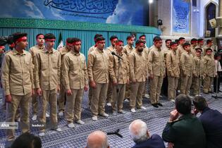 مراسم روز بسیج در حسینیه امام خمینی(ره)