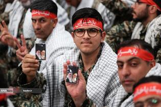 مراسم روز بسیج در حسینیه امام خمینی(ره)