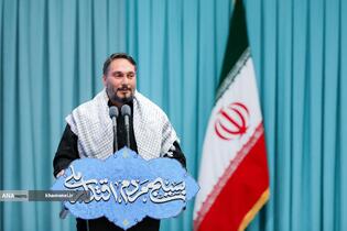 مراسم روز بسیج در حسینیه امام خمینی(ره)