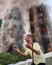 آتش‌سوزی مرگبار در برج‌های مسکونی هنگ‌کنگ