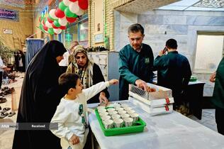 برنامه خادمیاران و یاوران رضوی منطقه دارالمومنین تهران