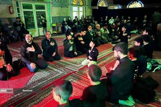 عزاداری خادمیاران و یاوران رضوی منطقه دارالمومنین به ساحت قدسی حضرت صدیقه طاهره(س) در هیئت خدام‌الرضا(ع)