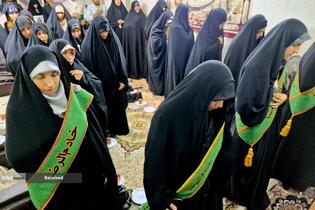 دیدار خادمیاران و یاوران رضوی با خانواده شهدا