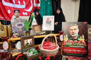 دیدار خادمیاران و یاوران رضوی با خانواده شهید سیدجواد حق پرست