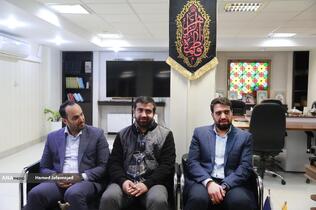 بازدیدمهدی قمی شهردار منطقه 11 تهران از خبرگزاری آنا